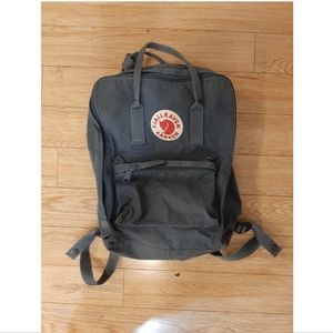 Fjallraven blue backpack